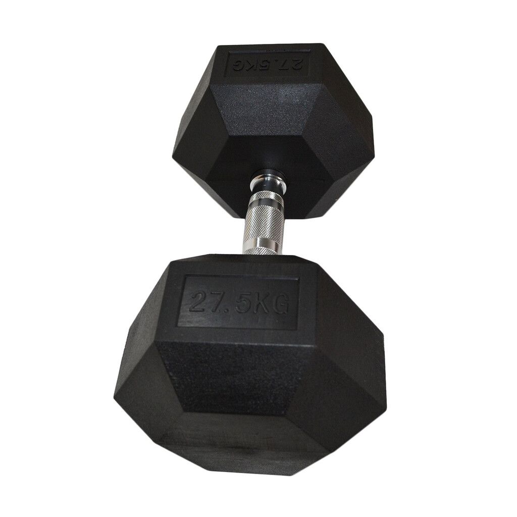 Mancuerna Hexagonal Engomada 5 kg Dumbbell