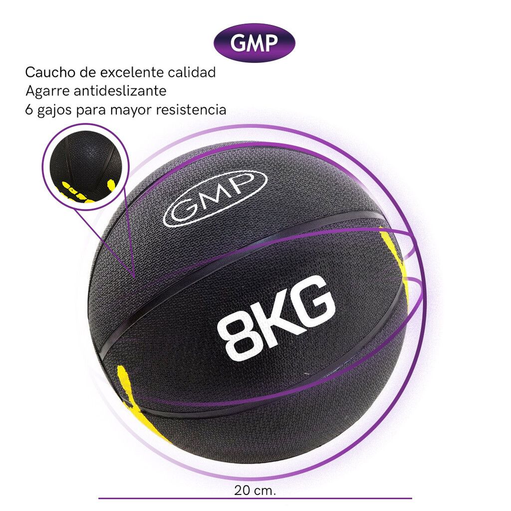 Medicine Ball con pique 1 kg - GMP